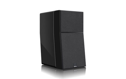 SVS Ultra Evolution Bookshelf Czarny Połysk przód maskownica