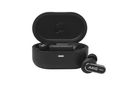 Hybrydowe Słuchawki Dokanałowe AKG N5 Czarne