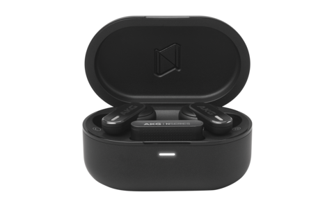 Hybrydowe Słuchawki Dokanałowe AKG N5 Czarne