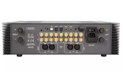 Zintegrowany Wzmacniacz Stereo Atoll IN400 EVO Czarny rear