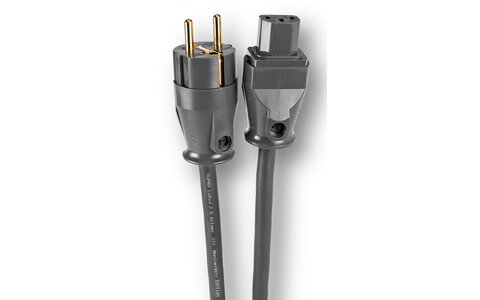 Niskoradiacyjny Kabel Zasilający Z Wtykami Supra Lorad Silver SPC 2.5 CS-EU 2m