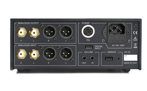 Gold Note HP-10 Wzmacniacz Słuchawkowy Salon Poznań Wrocław tył