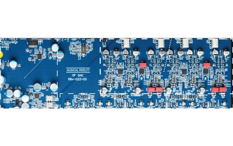 Musical Fidelity M8x DAC Przetwornik DAC Salon Poznań Wrocław pcb