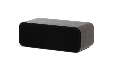 Q Acoustics QA 3090c Kolumna Centralna Orzech Salon Poznań Wrocław front maskownica