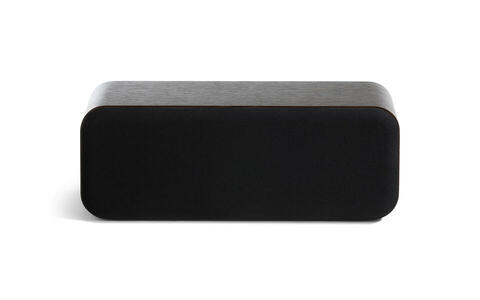 Q Acoustics QA 3090c Kolumna Centralna Orzech Salon Poznań Wrocław przód maskownica