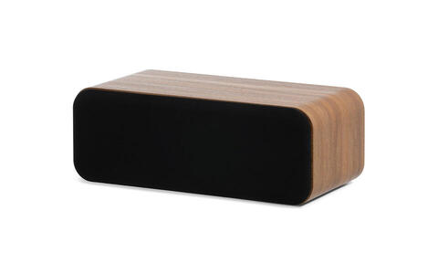 Q Acoustics QA 3090c Kolumna Centralna Dąb Salon Poznań Wrocław front z maskownicą