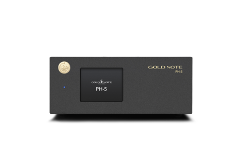 Zestaw Przedwzmacniacz Zasilacz Gold Note PH-5 + PSU-5 Czarny