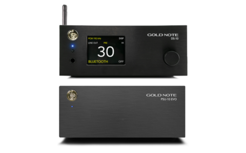 Zestaw Odtwarzacz Sieciowy Zasilacz Gold Note DS-10 + PSU-10 EVO Czarny