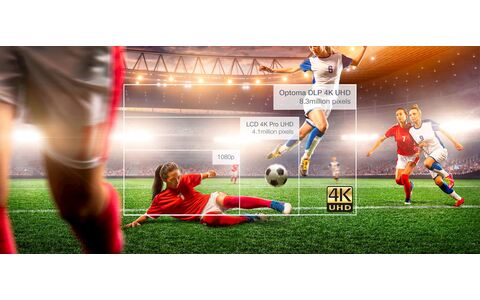 Projektor Laserowy 4K UHD Do Kina Domowego Optoma UHZ68LV banner 4