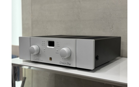 Wzmacniacz Stereo Unison Research Unico Due Srebrny OUTLET