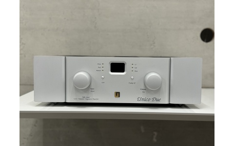 Wzmacniacz Stereo Unison Research Unico Due Srebrny OUTLET