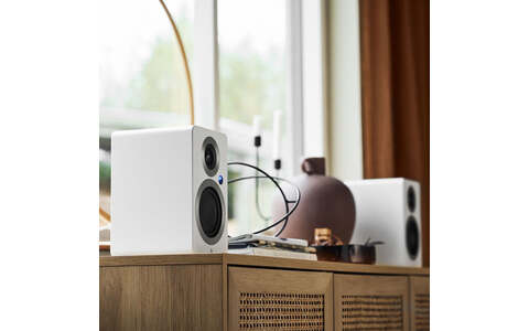 Aktywne Kolumny Podstawkowe Argon Audio Forte A5 WiFi Białe