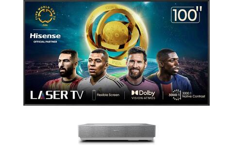 Projektor Laserowy 4K UHD Ultra Krótkoogniskowy Hisense 100L5ND