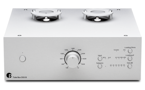Przedwzmacniacz Gramofonowy Pro-Ject Tube Box DS3 B Srebrny