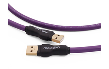 Melodika MDUAA05 Purple 0.5m Przewód USB 2.0 typu A-A  Salon Poznań Wrocław