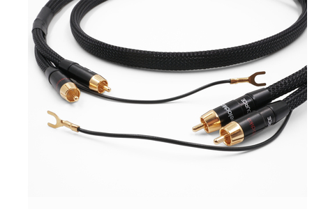 Kabel Gramofonowy 2xRCA Phono Melodika MDPHD25 Purple Black Edition 2.5m