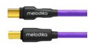 Przewód USB 2.0 typu C-B Melodika MDUCB10 Purple 1,0m