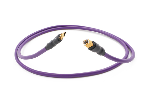 Przewód USB 2.0 typu C-B Melodika MDUCB35 Purple 3,5m
