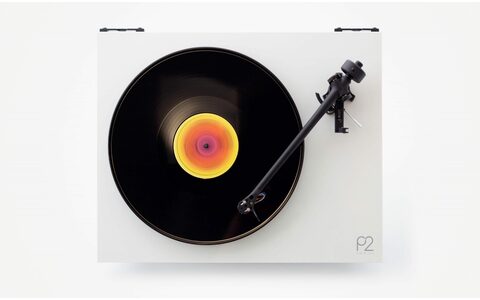 Gramofon z Wkładką Nd3 Rega P2 Planar 2 Biały