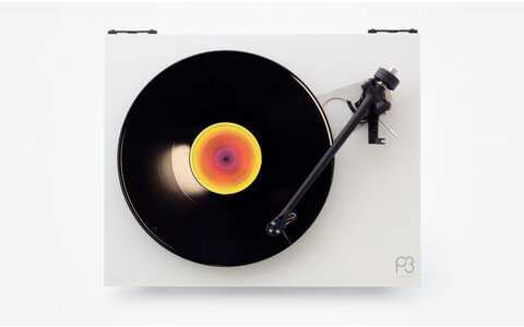 Gramofon Analogowy z Wkładką Rega P3 & Elys2 Planar 3 Biały 