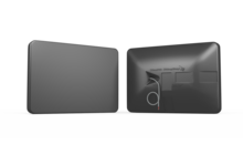 Stealth Acoustics StingRay 8 Czarna Zewnętrzna Kolumna Instalacyjna Salon Poznań Wrocław