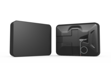 Stealth Acoustics StingRay 6 Czarna Zewnętrzna Kolumna Instalacyjna Salon Poznań Wrocław