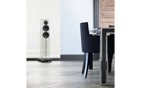 Przezroczyste Kolumny Podłogowe Waterfall Audio Victoria XT