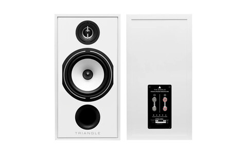 Kolumny Podstawkowe Triangle Borea BR04 Białe