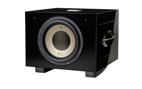 Aktywny Subwoofer Muzyczny REL S/850 Czarny Połysk
