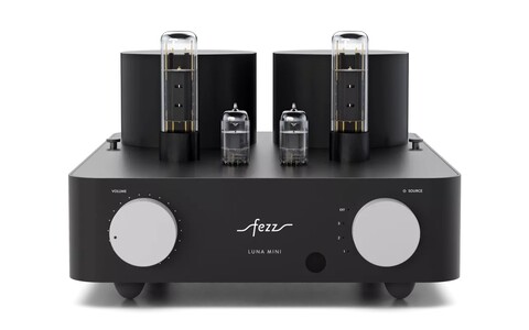 Lampowy Wzmacniacz Stereo Fezz Audio Luna Mini EVO Black Ice front