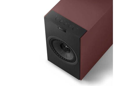 Aktywne Kolumny Podstawkowe KEF Coda W Vintage Burgundy