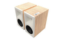 Klipsch The Nines II Dąb Aktywne Kolumny Podstawkowe Salon Poznań Wrocław