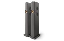 KEF LS60 Wireless Titanium Grey Bezprzewodowe Aktywne Kolumny Podłogowe Salon Poznań Wrocław
