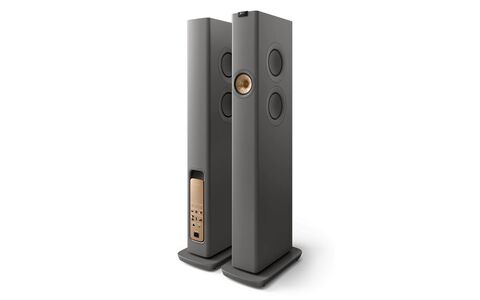 Bezprzewodowe Aktywne Kolumny Podłogowe KEF LS60 Wireless Titanium Grey Sklep Poznań