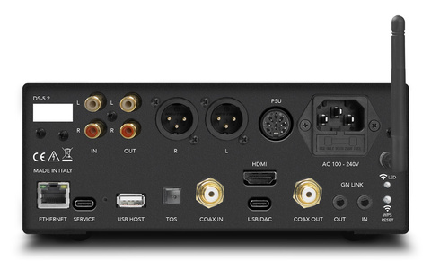 Odtwarzacz Sieciowy z DAC Gold Note DS-5.2 Czarny