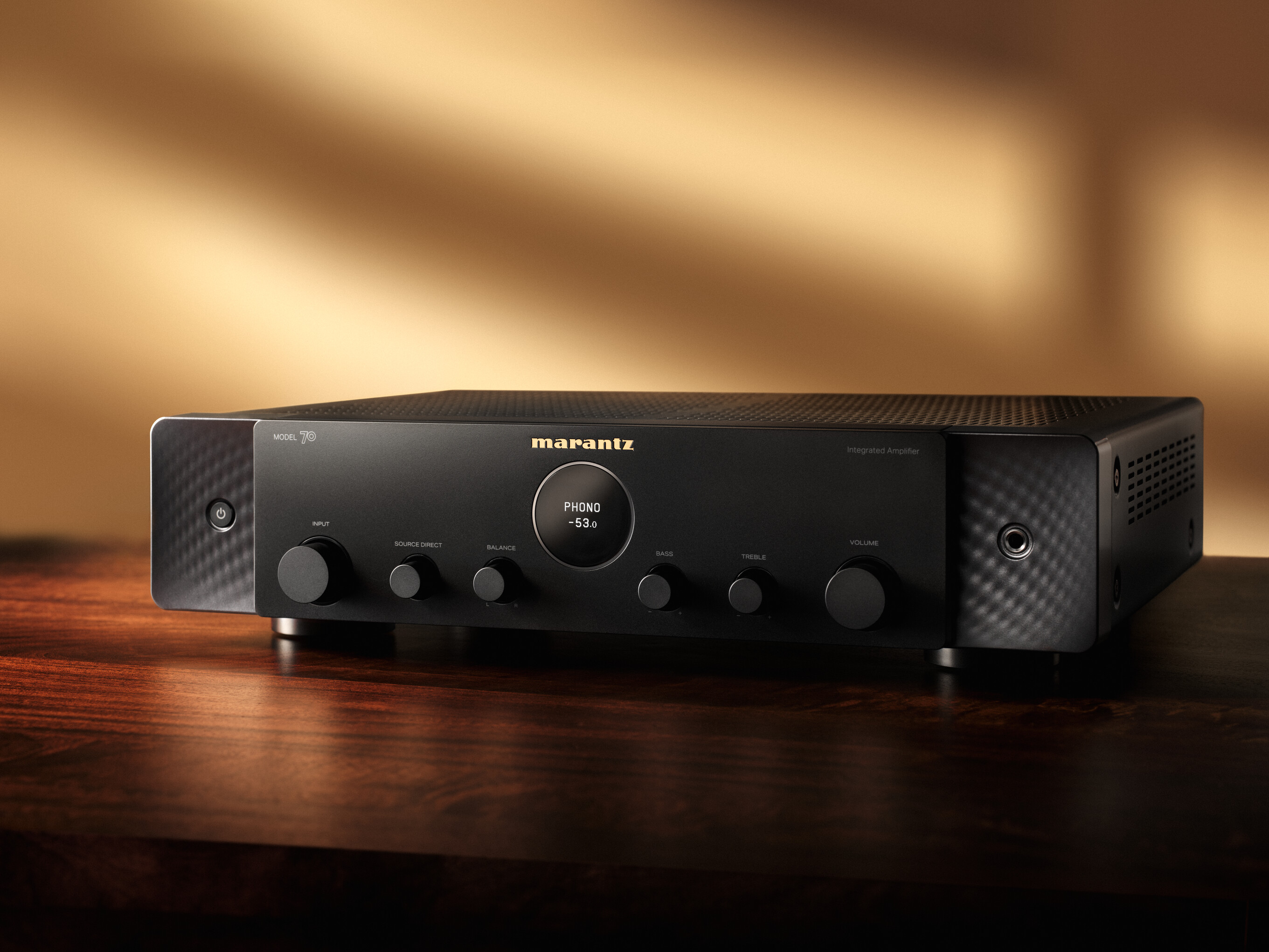 Wzmacniacz Zintegrowany Stereo Marantz MODEL 70 Czarny - tył i złącza
