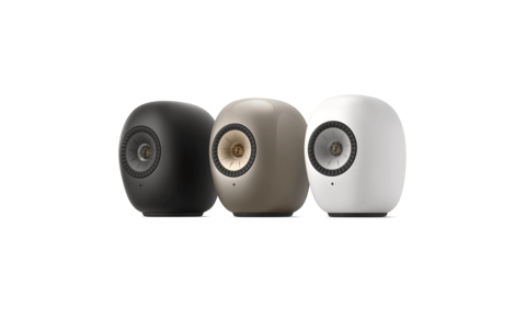 Aktywne Bezprzewodowe Kolumny Podstawkowe KEF LS LUXE Czarne