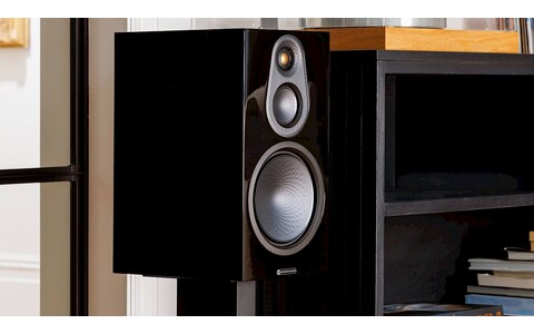 Kolumny Podstawkowe Monitor Audio Silver 100 8G Czarny Połysk