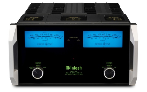 McIntosh MC462 Czarny Końcówka Mocy Stereo Hi-End Salon Poznań Wrocław