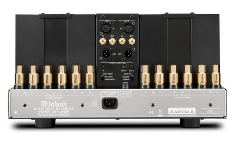 McIntosh MC462 Czarny Końcówka Mocy Stereo Hi-End Salon Poznań Wrocław