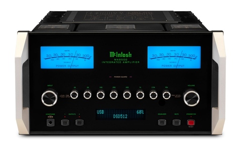 McIntosh MA9500 Czarny Wzmacniacz Zintegrowany DAC Salon Poznań Wrocław