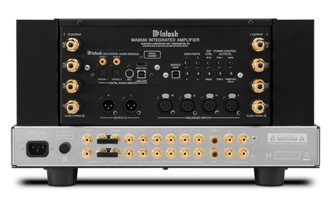 McIntosh MA9500 Czarny Wzmacniacz Zintegrowany DAC Salon Poznań Wrocław